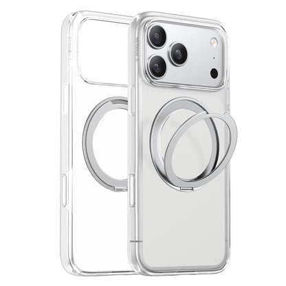MagSafe-hoesje voor Apple iPhone 18 Pro / 17 Pro, Torras, Ostand O1 Guardian, Transparant