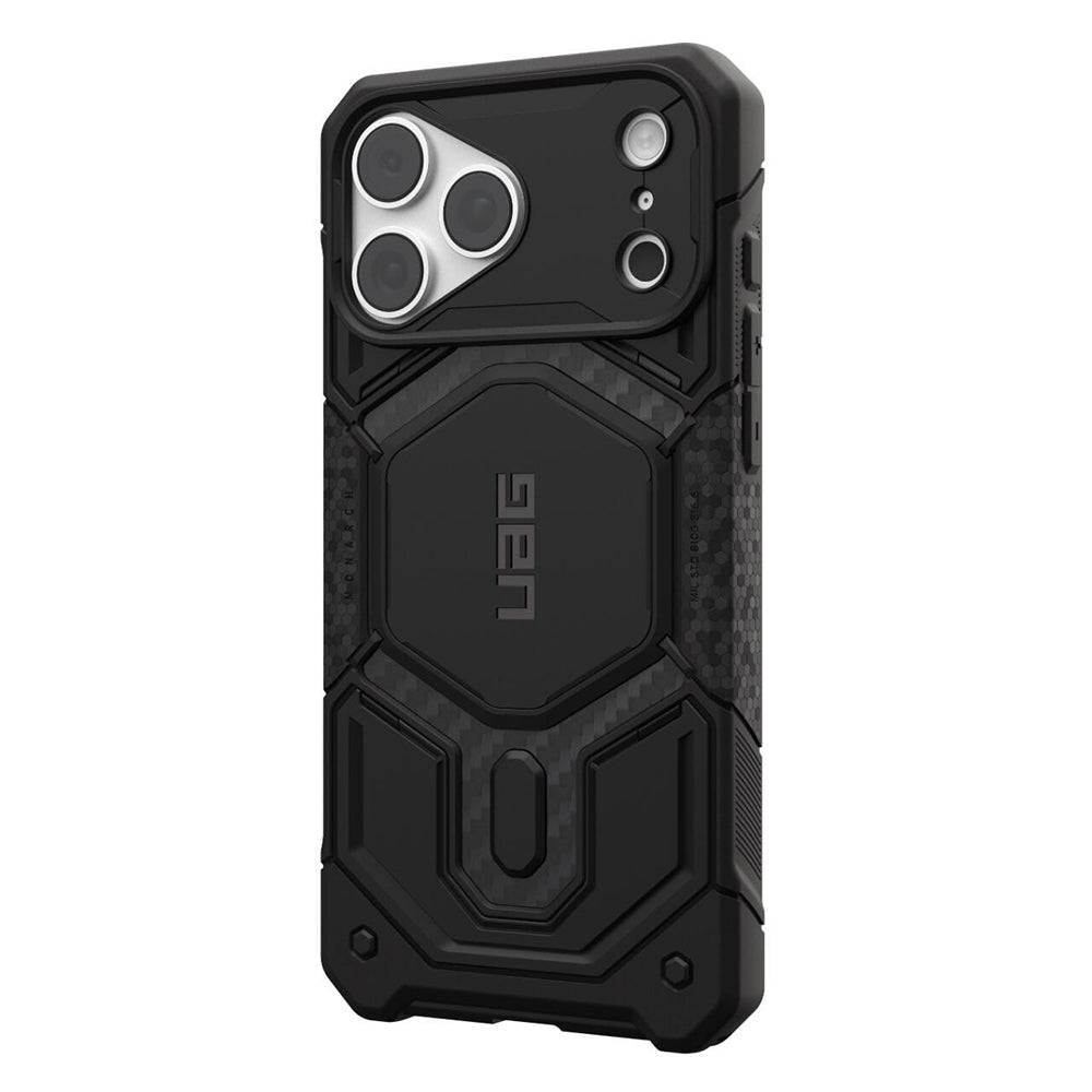 MagSafe-hoes voor Apple iPhone 18 Pro / 17 Pro, Urban Armor Gear, Monarch Pro Carbon, Zwart