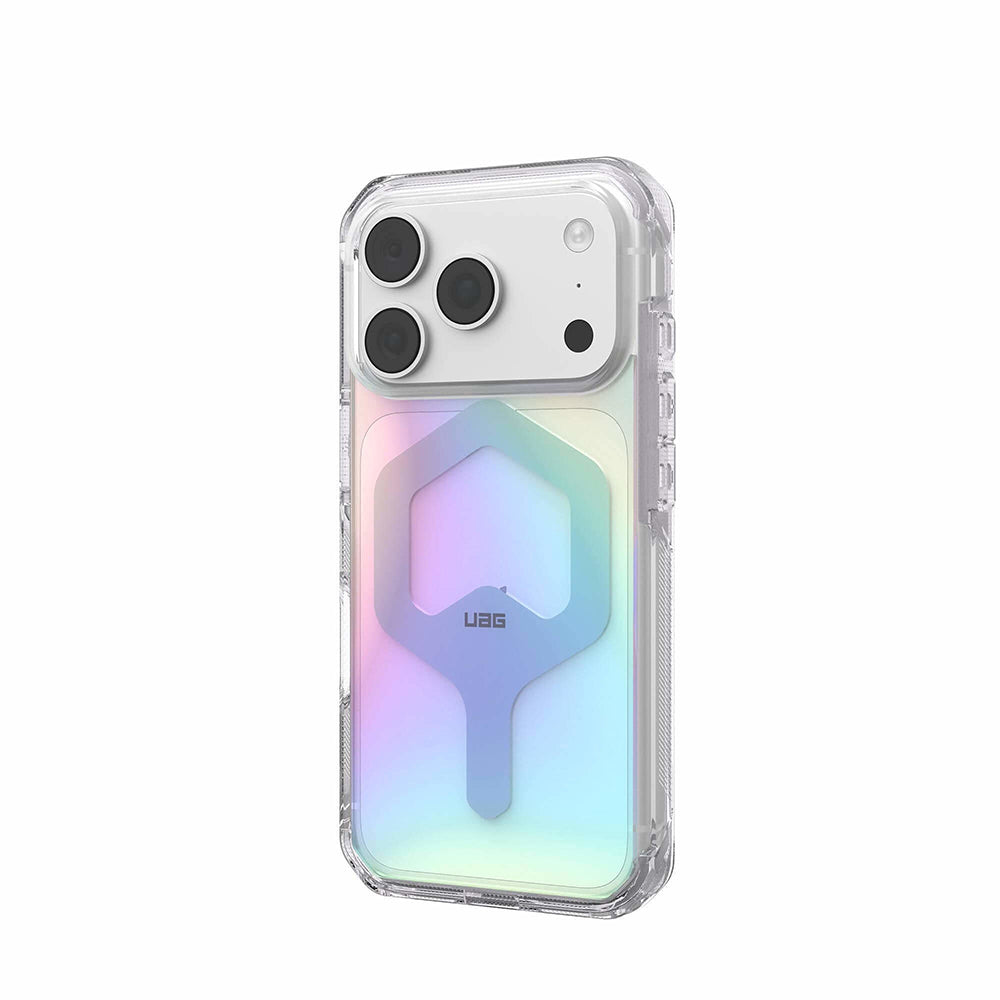 MagSafe Case for Apple iPhone 18 Pro / 17 Pro, Urban Armor Gear, Plyo, Iridescent