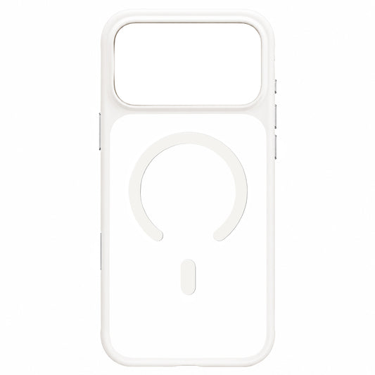 MagSafe-hoesje voor Apple iPhone 18 Pro Max / 17 Pro Max, Blueo, huidvriendelijk en schokbestendig, satijnwit