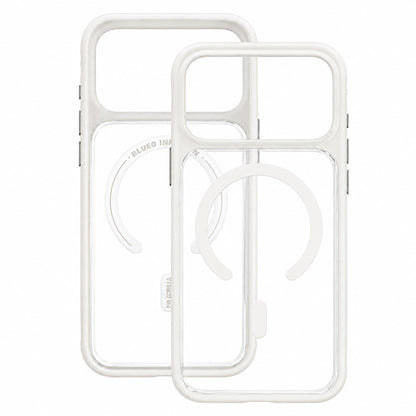 MagSafe-hoesje voor Apple iPhone 18 Pro Max / 17 Pro Max, Blueo, huidvriendelijk en schokbestendig, satijnwit