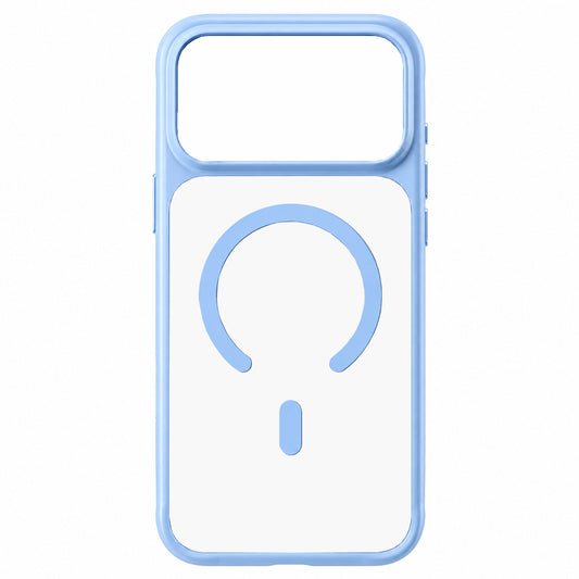 MagSafe-hoesje voor Apple iPhone 18 Pro Max / 17 Pro Max, Blueo, huidvriendelijk en schokbestendig, satijnblauw