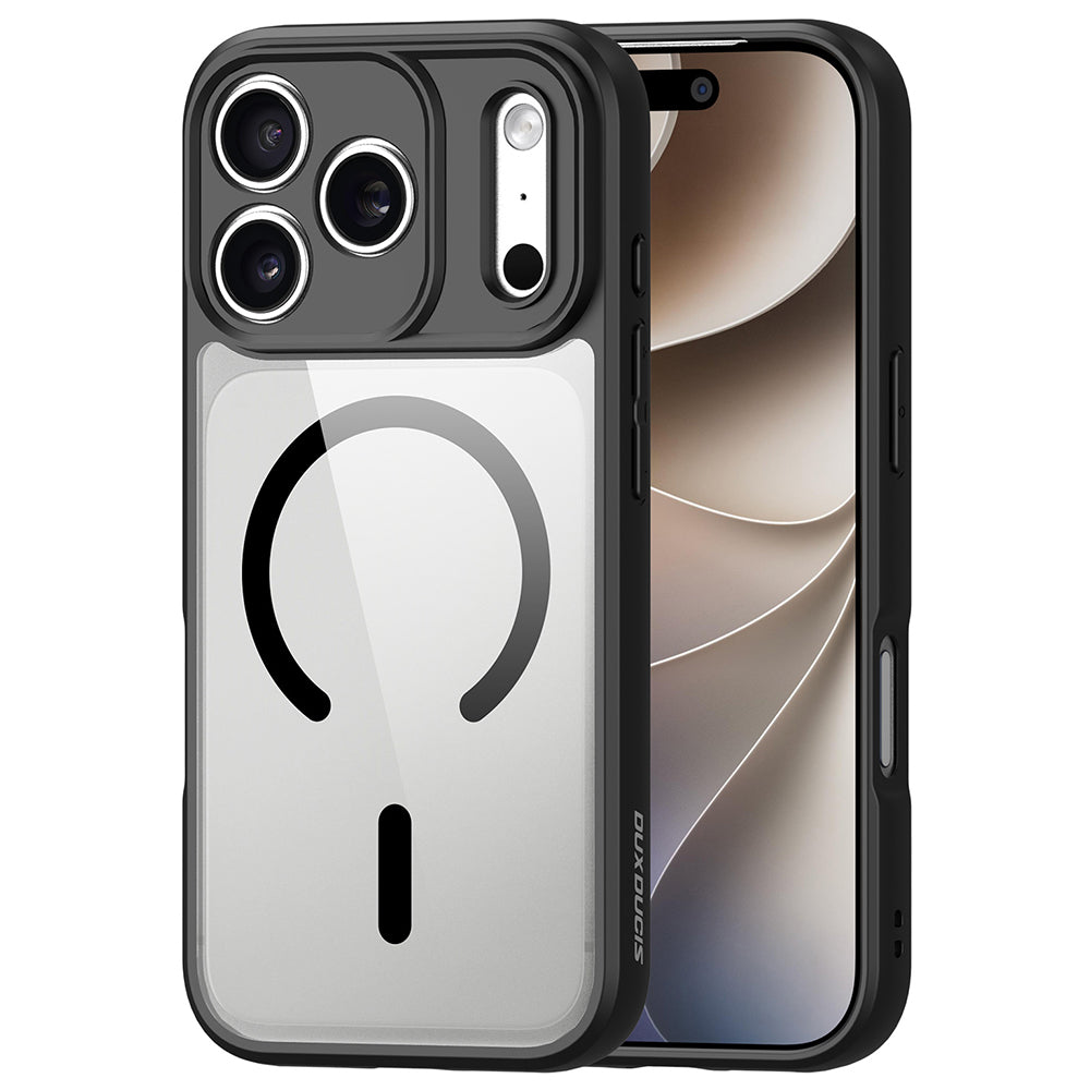 MagSafe-hoesje voor Apple iPhone 18 Pro Max / 17 Pro Max, DUX DUCIS, Aimo, Zwart