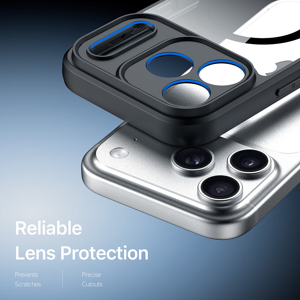 MagSafe-hoesje voor Apple iPhone 18 Pro Max / 17 Pro Max, DUX DUCIS, Aimo, Zwart
