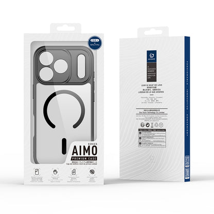 MagSafe-hoesje voor Apple iPhone 18 Pro Max / 17 Pro Max, DUX DUCIS, Aimo, Zwart