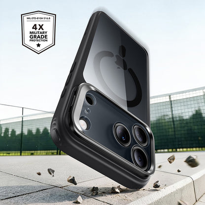 MagSafe-hoesje voor Apple iPhone 18 Pro Max / 17 Pro Max, ESR, Classic Hybrid Kickstand, Zwart Transparant