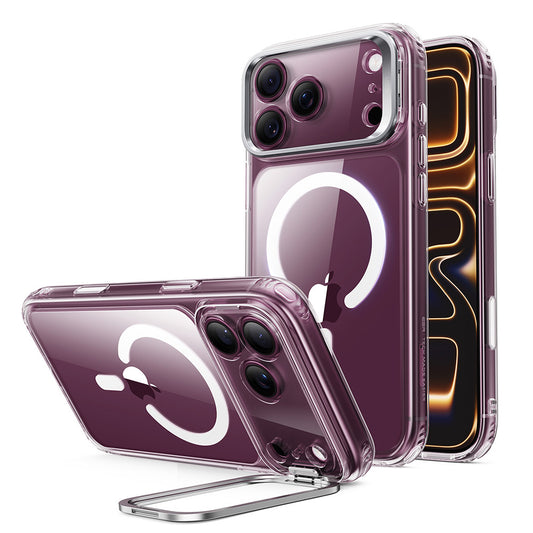 MagSafe-hoesje voor Apple iPhone 18 Pro Max / 17 Pro Max, ESR, Classic Hybrid Kickstand, Transparant