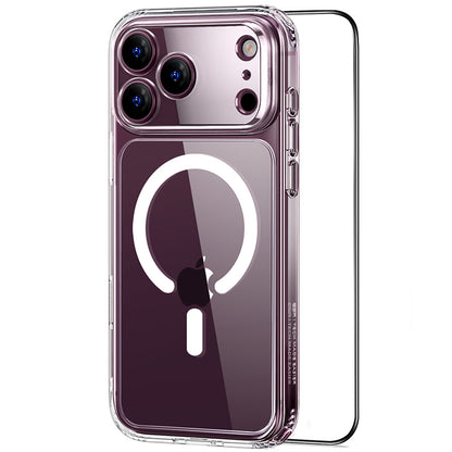 MagSafe-hoesje voor Apple iPhone 18 Pro Max / 17 Pro Max, ESR, Classic Hybrid met schermbeschermer, Transparant