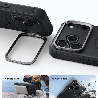MagSafe-hoes voor Apple iPhone 18 Pro Max / 17 Pro Max, ESR, Cyber Armor Kickstand, Zwart