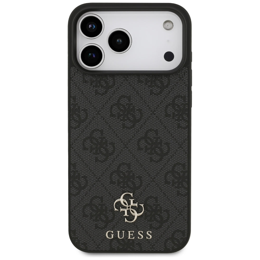 MagSafe-hoesje voor Apple iPhone 18 Pro Max / 17 Pro Max, Guess, 4G Small and Classic, Zwart