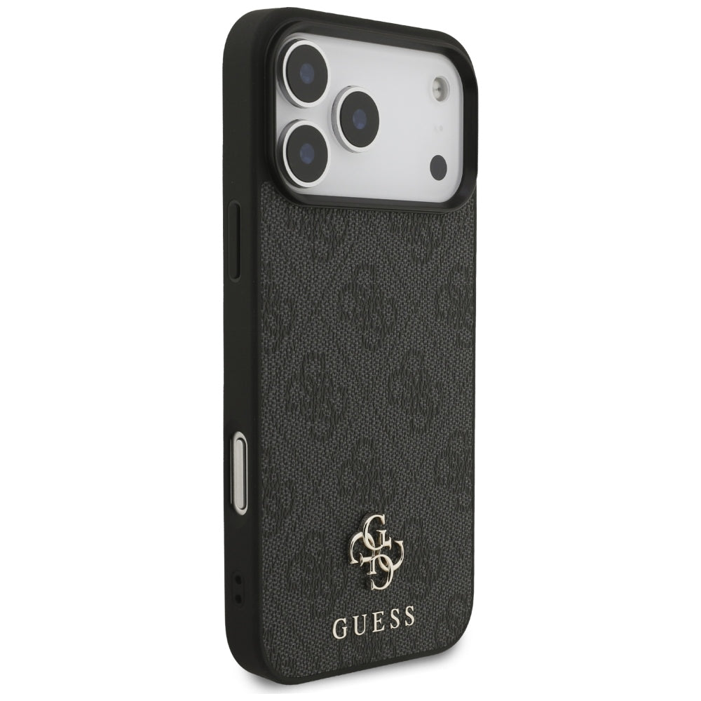 MagSafe-hoesje voor Apple iPhone 18 Pro Max / 17 Pro Max, Guess, 4G Small and Classic, Zwart