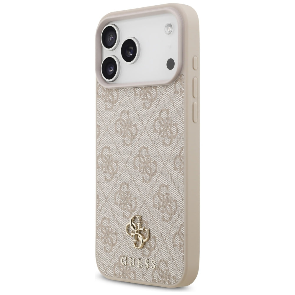MagSafe-hoesje voor Apple iPhone 18 Pro Max / 17 Pro Max, Guess, 4G Small and Classic, Roze