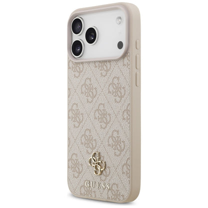 MagSafe-hoesje voor Apple iPhone 18 Pro Max / 17 Pro Max, Guess, 4G Small and Classic, Roze
