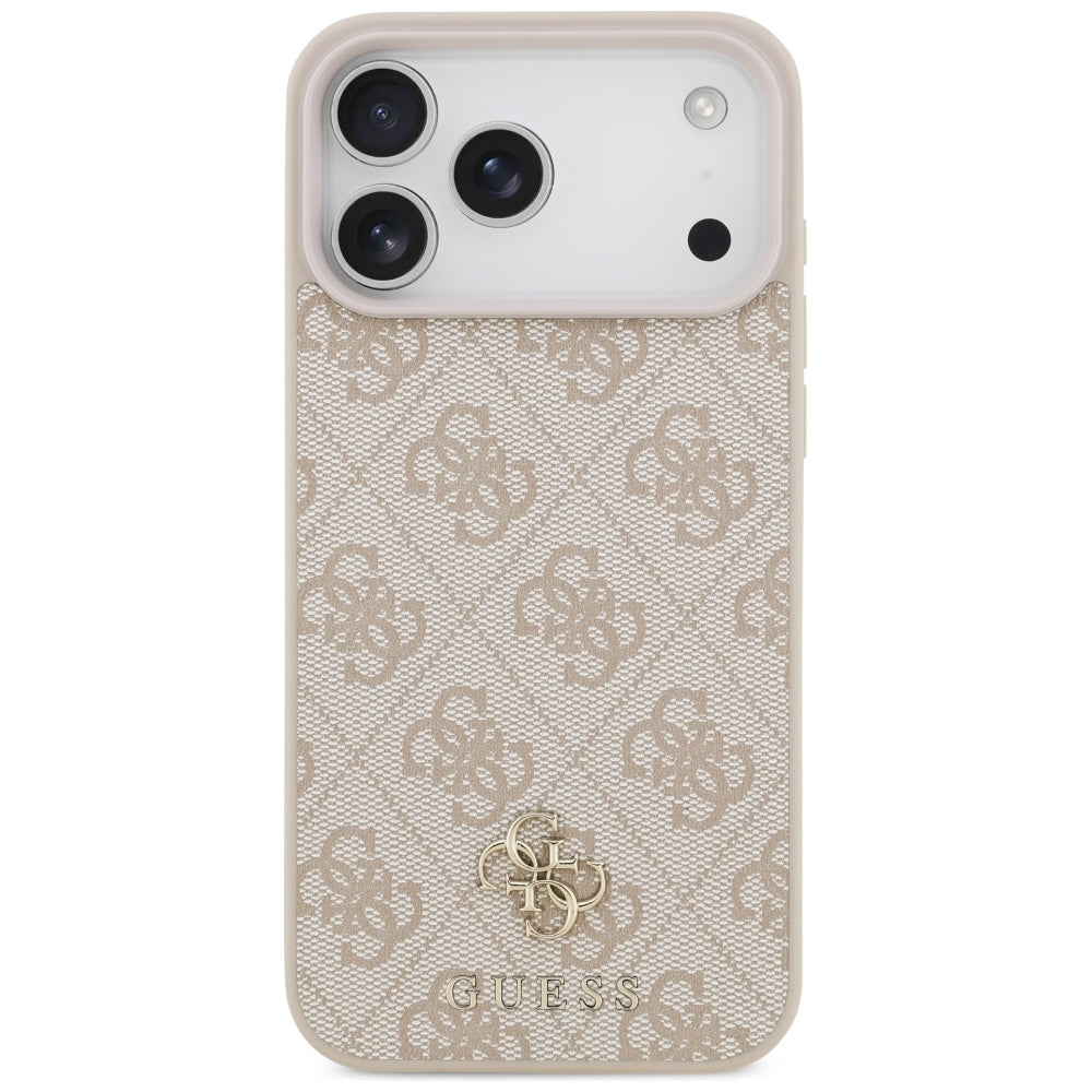 MagSafe-hoesje voor Apple iPhone 18 Pro Max / 17 Pro Max, Guess, 4G Small and Classic, Roze
