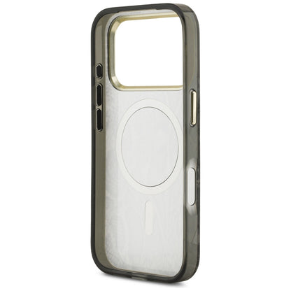 MagSafe-hoesje voor Apple iPhone 18 Pro Max / 17 Pro Max, Guess, Python Pattern, zwart