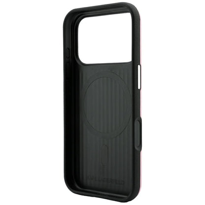 MagSafe-hoesje voor Apple iPhone 18 Pro Max / 17 Pro Max, Karl Lagerfeld, Choupette Sketch, Roze