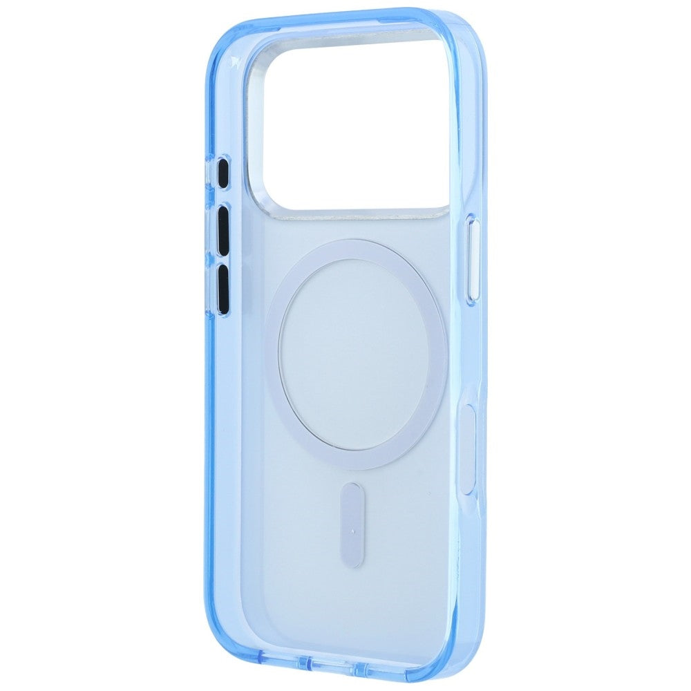 MagSafe-hoesje voor Apple iPhone 18 Pro Max / 17 Pro Max, Karl Lagerfeld, IML Ikonik Sketch Print, Blauw