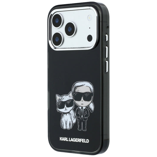 MagSafe-hoes voor Apple iPhone 18 Pro Max / 17 Pro Max, Karl Lagerfeld, IML KC Bodies Sketch Print, Zwart