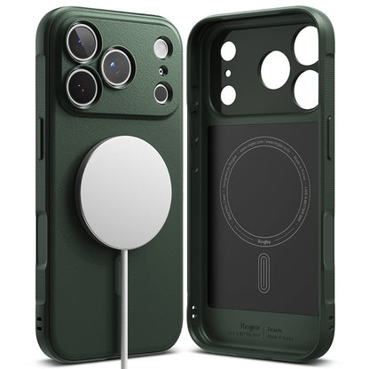 MagSafe-hoesje voor Apple iPhone 18 Pro Max / 17 Pro Max, Ringke, Onyx, Donkergroen