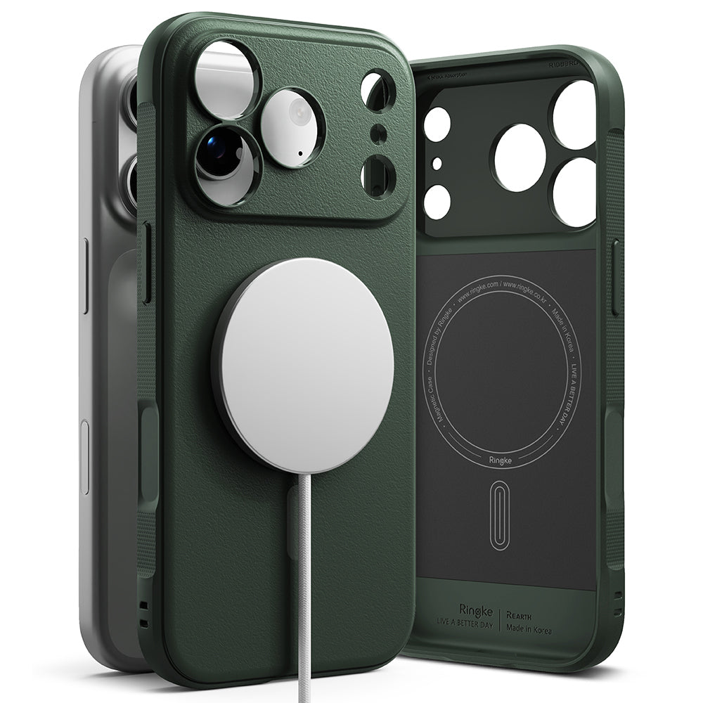 MagSafe-hoesje voor Apple iPhone 18 Pro Max / 17 Pro Max, Ringke, Onyx, Donkergroen