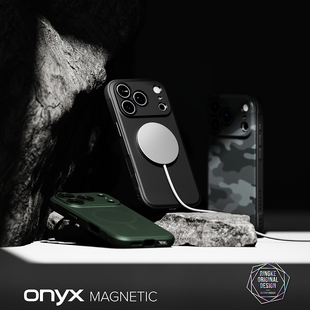 MagSafe-hoesje voor Apple iPhone 18 Pro Max / 17 Pro Max, Ringke, Onyx, Donkergroen