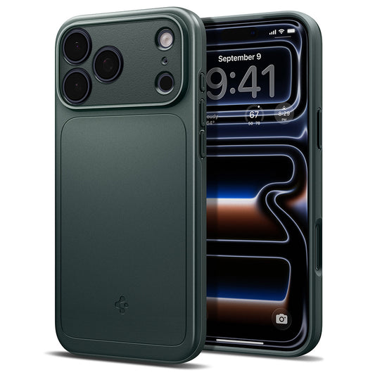 MagSafe-hoesje voor Apple iPhone 18 Pro Max / 17 Pro Max, Spigen, Thin Fit, Groen ACS12106