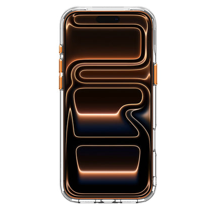 MagSafe Case for Apple iPhone 18 Pro Max / 17 Pro Max, Spigen, Ultra Hybrid Optik S, Transparent Orange ACS11910