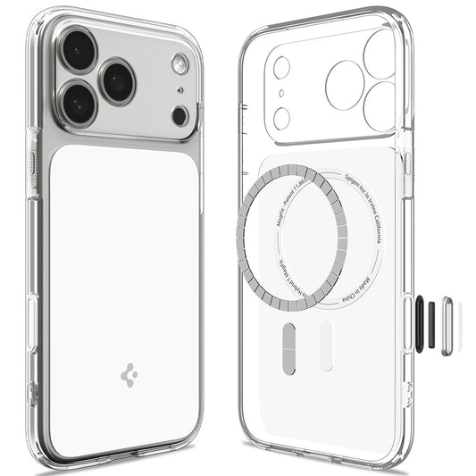 MagSafe-hoes voor Apple iPhone 18 Pro Max / 17 Pro Max, Spigen, Ultra Hybrid T, Wit ACS12132