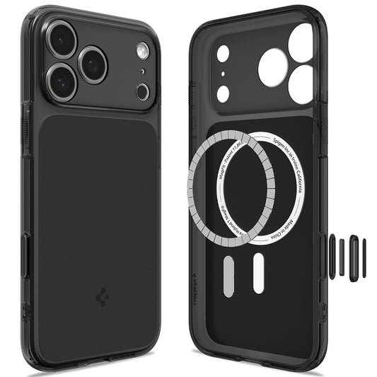MagSafe-hoesje voor Apple iPhone 18 Pro Max / 17 Pro Max, Spigen, Ultra Hybrid T, Mat Zwart ACS12134