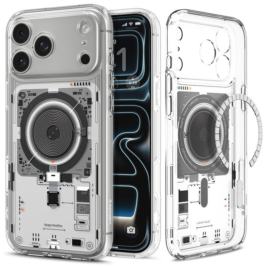 MagSafe-hoesje voor Apple iPhone 18 Pro Max / 17 Pro Max, Spigen, Ultra Hybrid Neo One, Transparant ACS12129