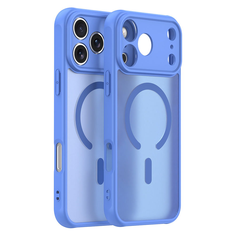 MagSafe-hoesje voor Apple iPhone 18 Pro Max / 17 Pro Max, Techsuit, HaloFrost II, Blauw