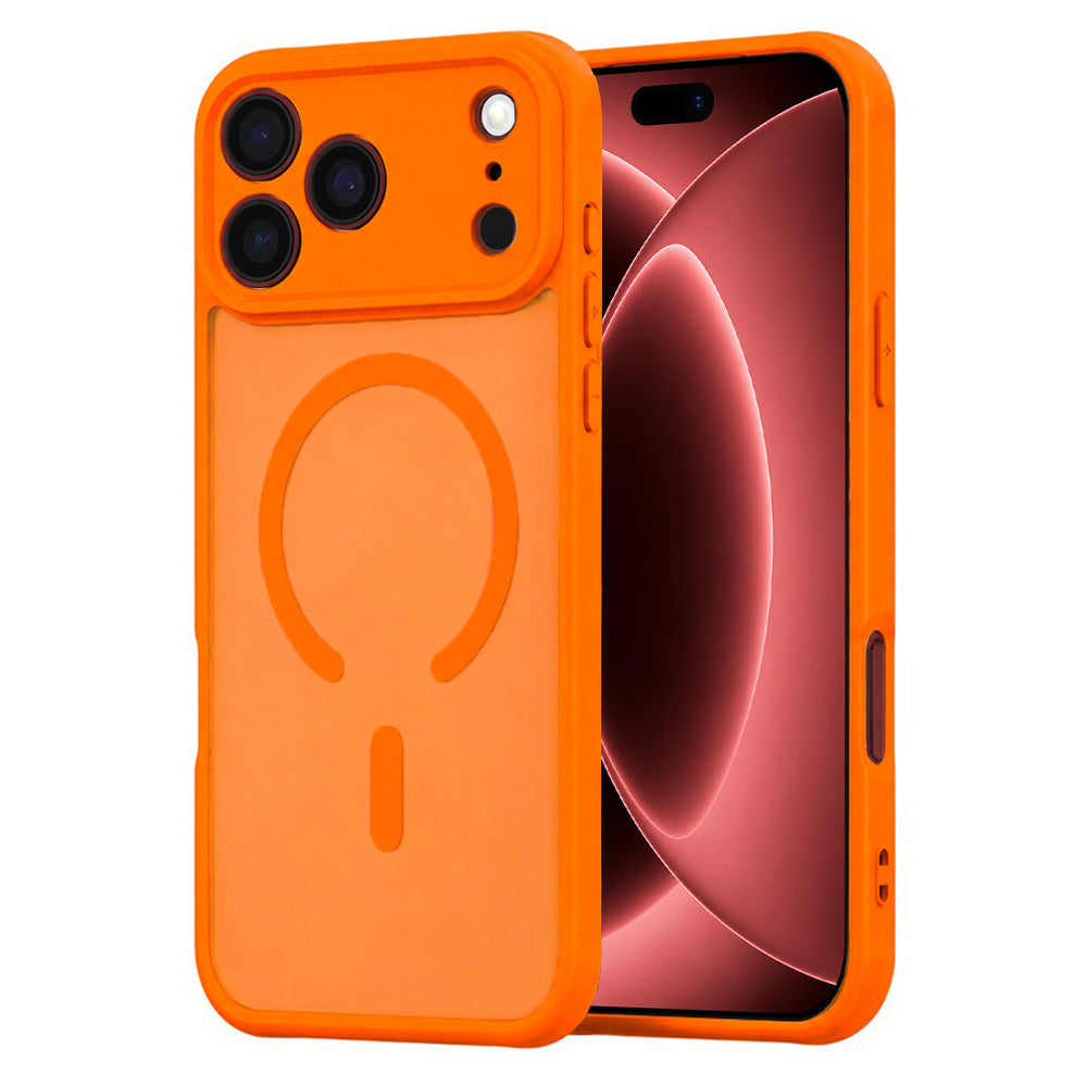 MagSafe-hoesje voor Apple iPhone 18 Pro Max / 17 Pro Max, Techsuit, HaloFrost II, Oranje