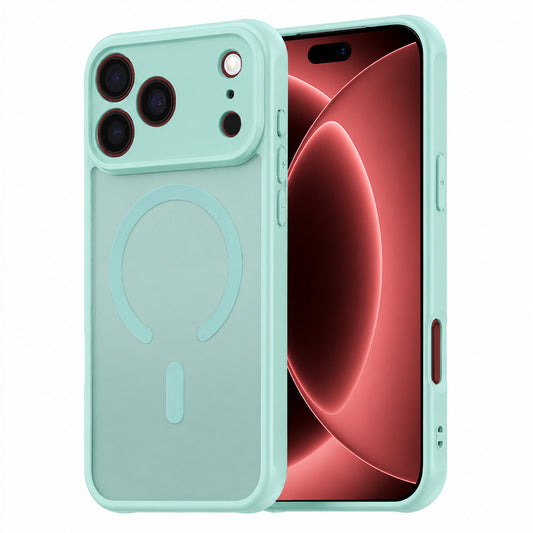 MagSafe-hoesje voor Apple iPhone 18 Pro Max / 17 Pro Max, Techsuit, HaloFrost II, Lichtgroen