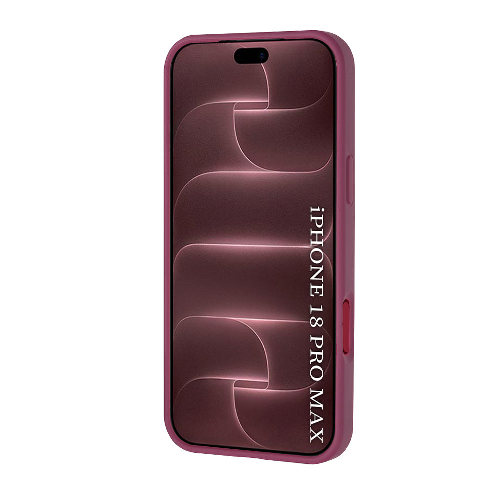 MagSafe-hoes voor Apple iPhone 18 Pro Max / 17 Pro Max, Techsuit, Pro, Donkerrood