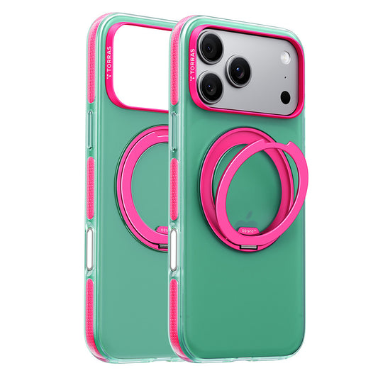 MagSafe Case for Apple iPhone 18 Pro Max / 17 Pro Max, Torras, Ostand O3 Hue, Green