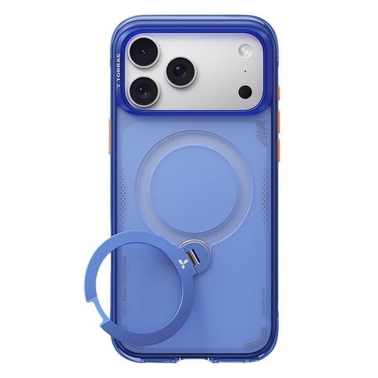 MagSafe-hoes voor Apple iPhone 18 Pro Max / 17 Pro Max, Torras, Ostand Q3 Air, Blauw