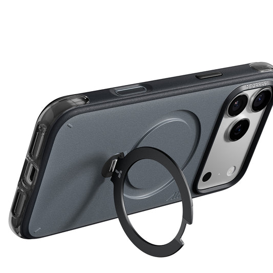 MagSafe-hoes voor Apple iPhone 18 Pro Max / 17 Pro Max, Torras, Ostand Q3 Air Essential, Zwart