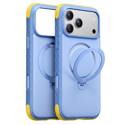 MagSafe Case for Apple iPhone 18 Pro Max / 17 Pro Max, Torras, Ostand Q3 Rugged, Blue