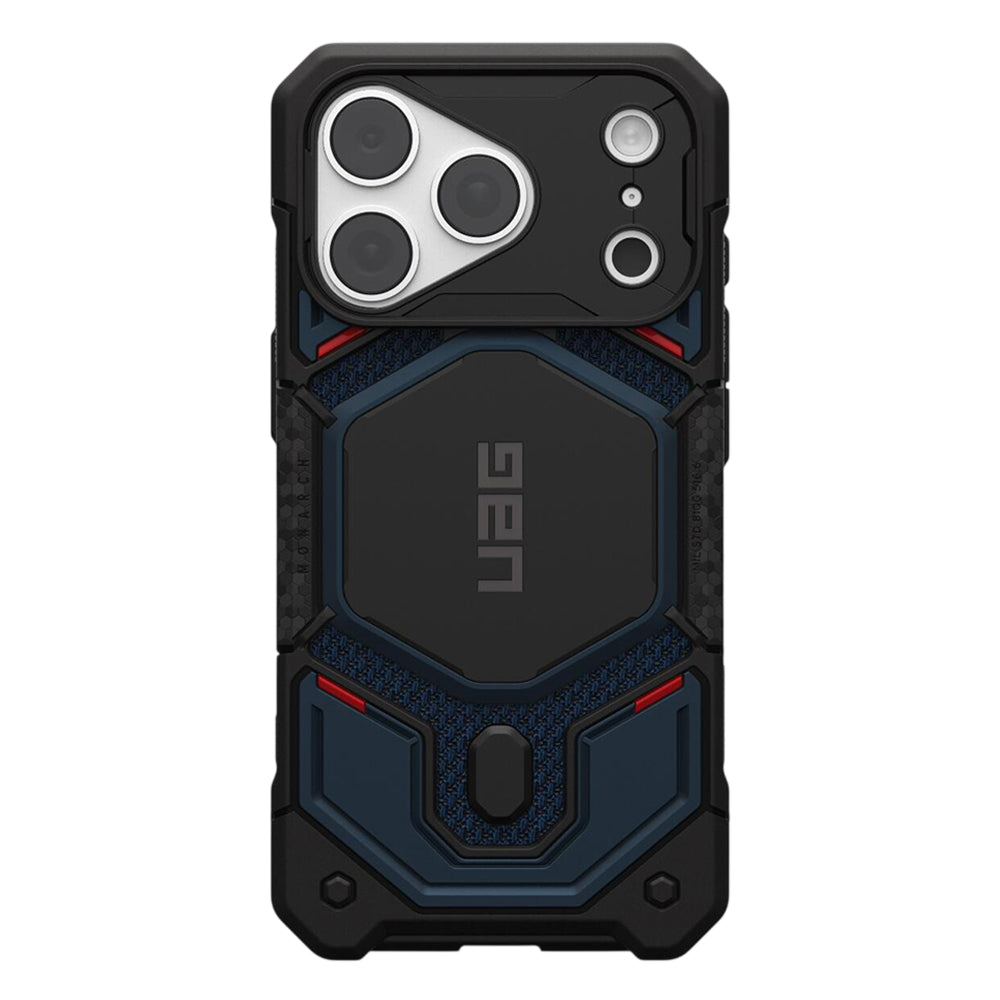 MagSafe-hoes voor Apple iPhone 18 Pro Max / 17 Pro Max, Urban Armor Gear, Monarch Pro Kevlar, Marineblauw
