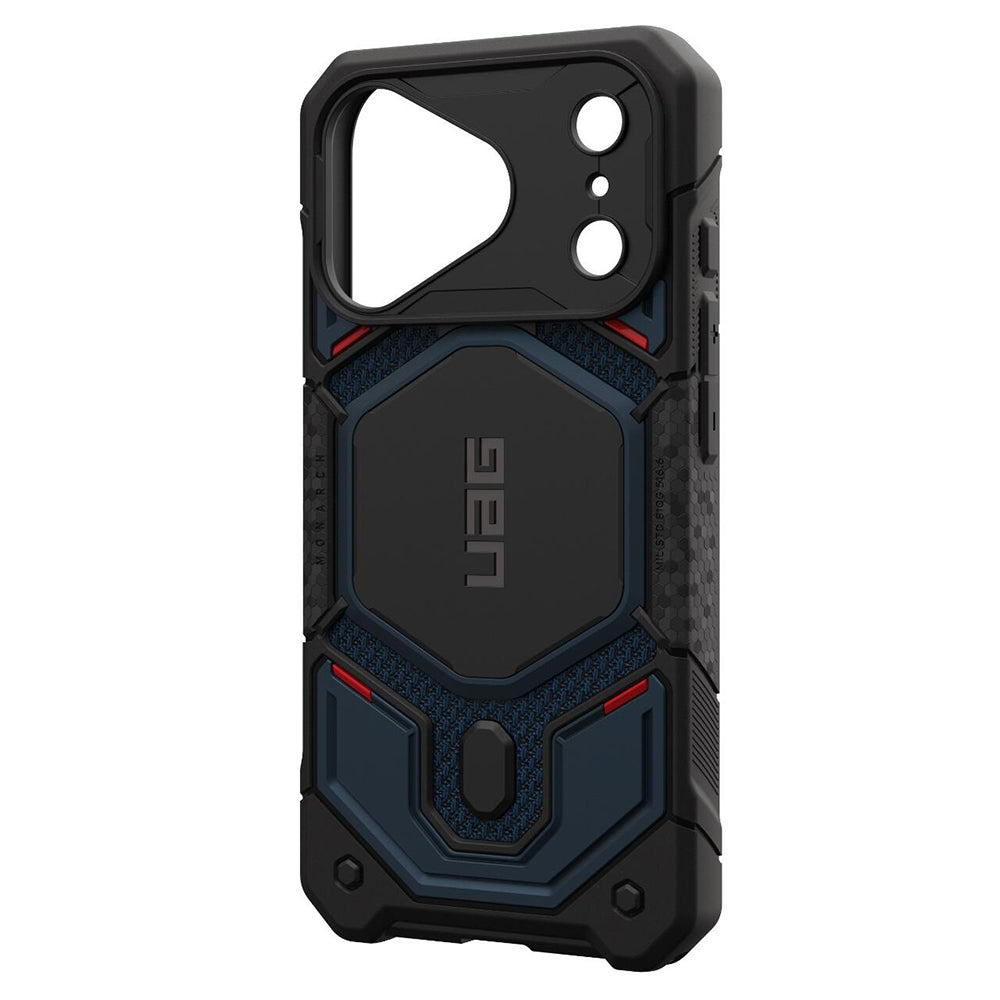 MagSafe-hoes voor Apple iPhone 18 Pro Max / 17 Pro Max, Urban Armor Gear, Monarch Pro Kevlar, Marineblauw