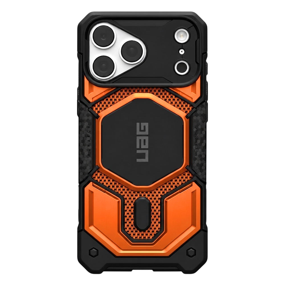 MagSafe-hoes voor Apple iPhone 18 Pro Max / 17 Pro Max, Urban Armor Gear, Monarch Pro Kevlar, Oranje