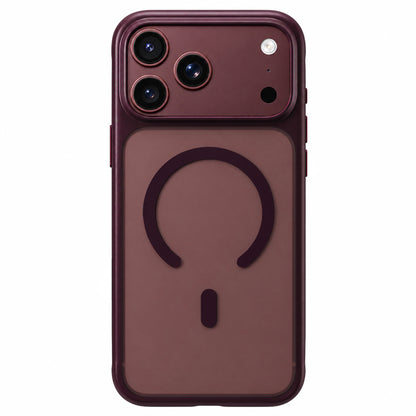 MagSafe-hoesje voor Apple iPhone 18 Pro Max, Blueo, APE Anti-Drop, bordeauxrood