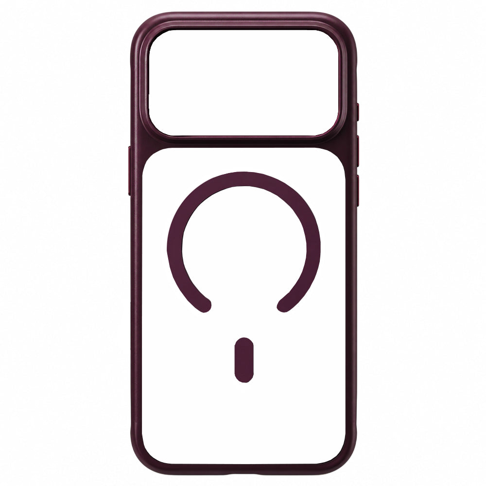 MagSafe-hoesje voor Apple iPhone 18 Pro Max, Blueo, APE Anti-Drop, bordeauxrood