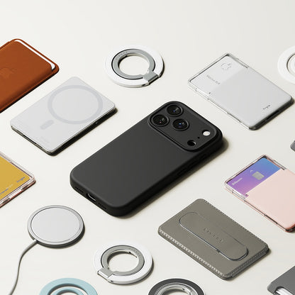 MagSafe-hoesje voor Apple iPhone 18 Pro Max, Ringke, siliconen, donker wijnrood