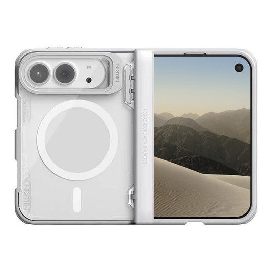 MagSafe-hoesje voor Apple iPhone Duo, Nillkin, Iceblade Prop, grijs