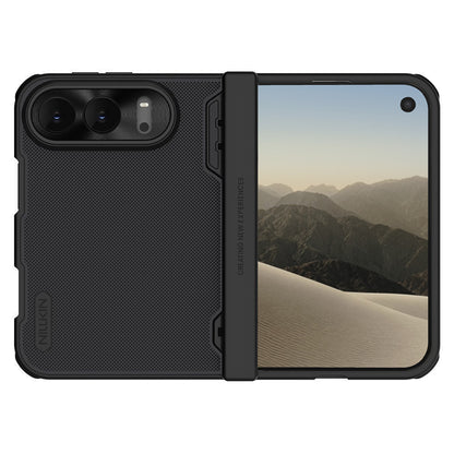 MagSafe-hoesje voor Apple iPhone Duo, Nillkin Super Frosted Shield, satijnzwart