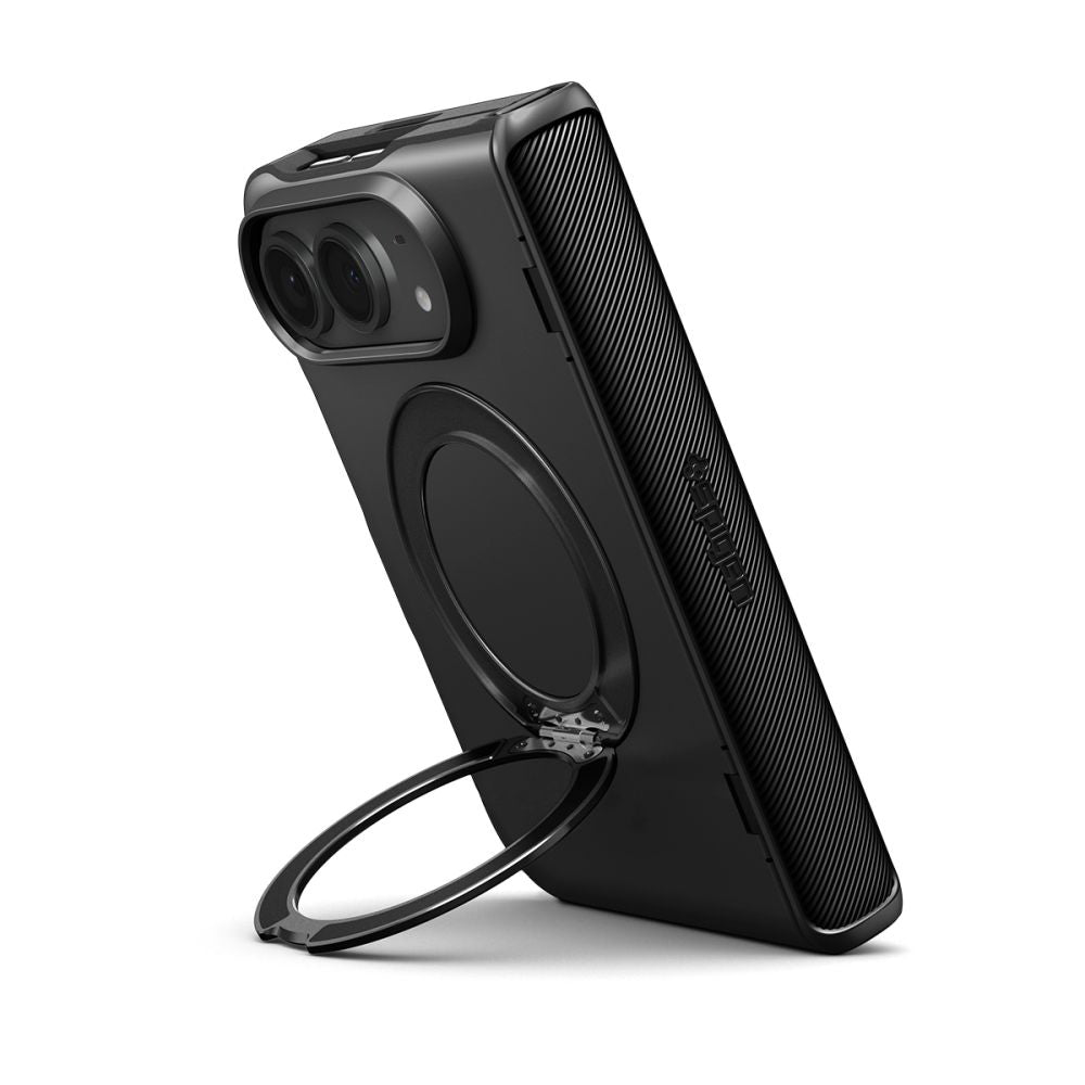 MagSafe Case for Apple iPhone Duo, Spigen, Slim Armor Pro S, Black ACS11780