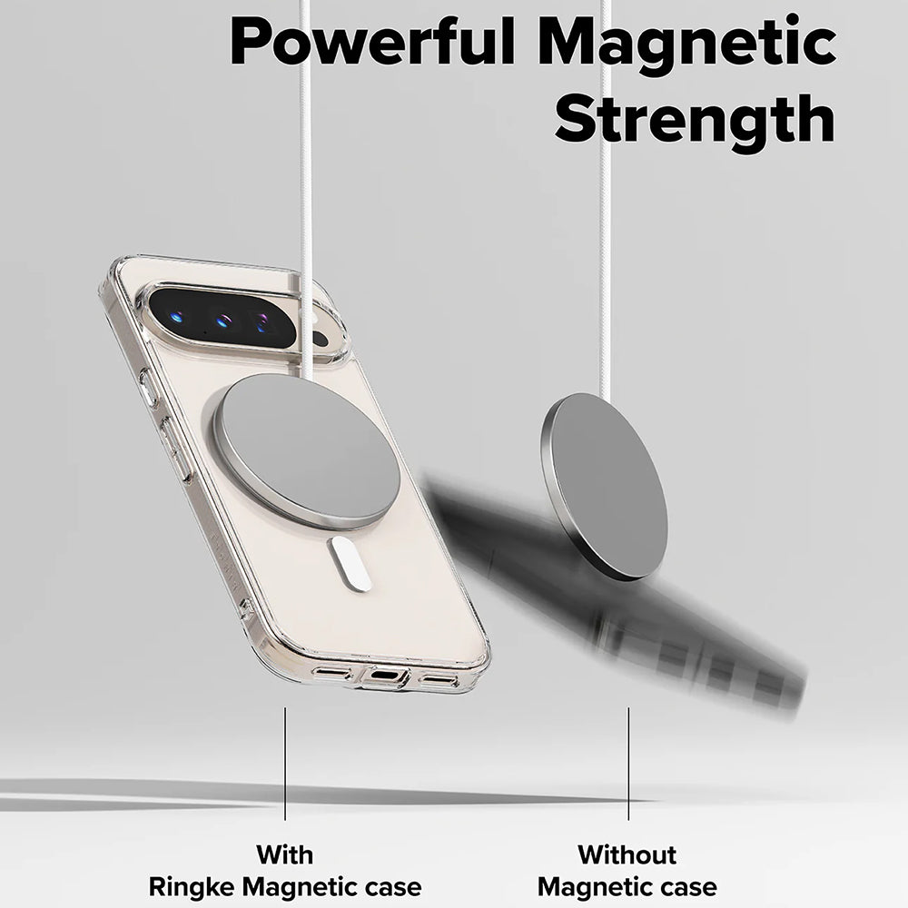MagSafe-hoes voor Google Pixel 10 Pro / 10, Ringke, Fusion, Transparant