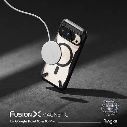 MagSafe Case for Google Pixel 10 Pro / 10, Ringke, Fusion X, Black
