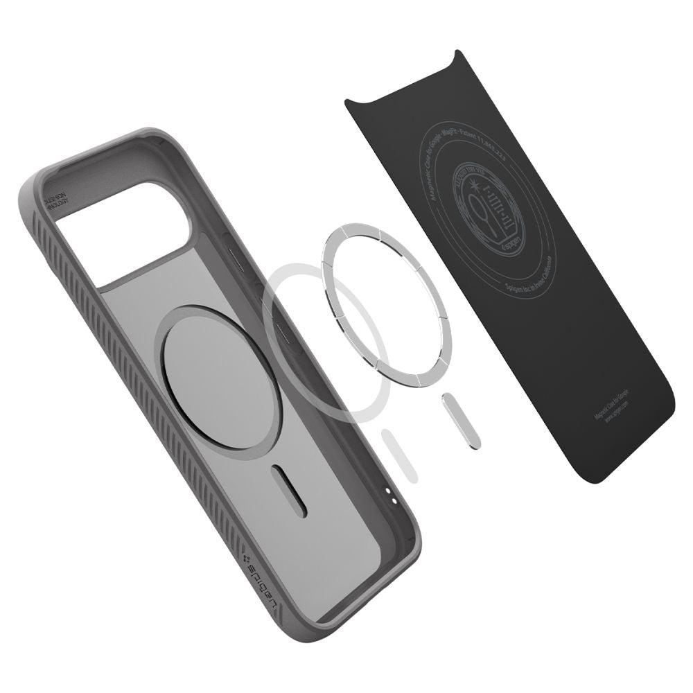 MagSafe-hoesje voor Google Pixel 10 Pro / 10, Spigen, Liquid Air, Grijs ACS09697